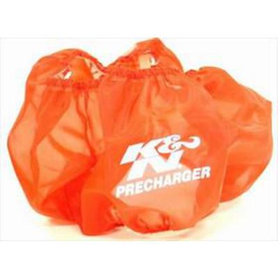 K&N PreCharger Round Straight Filter Wrap (Red) - E-3680PR